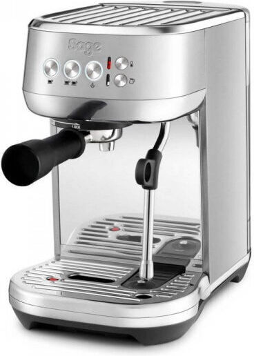 Sage Μηχανή Espresso 1600W Πίεσης 9bar Ασημί SES500BSS