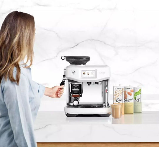 Sage Barista Touch Impress Automatic Espresso Machine 1700W 15bar Pressure for Cappuccino with Grinder Green