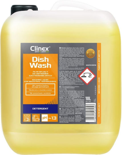 Clinex Commercial Dishwasher Liquid Detergent 10lt