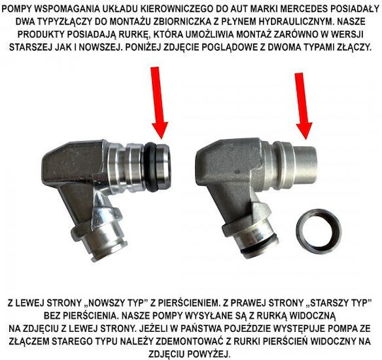 Power Steering Pump Mercedes M-Class SLK A0024663801