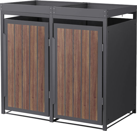 ML-Design Plastic Coș de gunoi Deșeuri 240lt