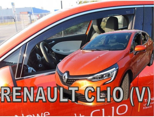 Heko Set of Windbreakers Front Car Dark Fime for Renault Clio 2019+ 2pcs