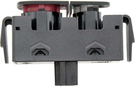 Heko Set of Windbreakers Front and Rear Car Dark Fime for Renault Megane 4pcs
