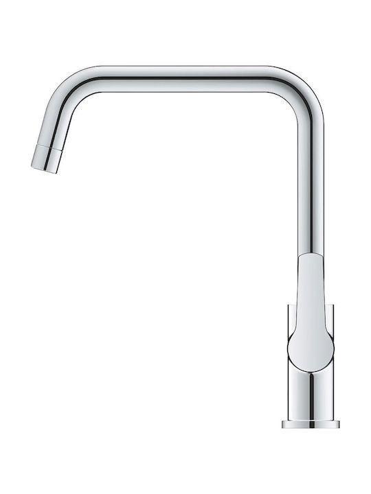 Grohe Kitchen Faucet Counter Silver