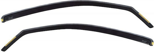Heko Set of Windbreakers Front Car Dark Fime for Suzuki Swift 2pcs