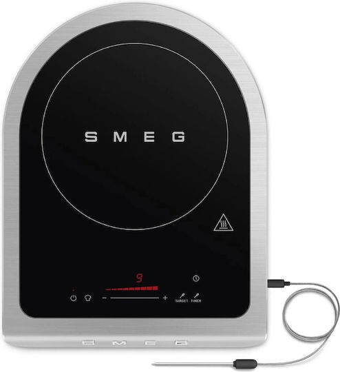 Smeg Печки за плот Индукция Единична Бял