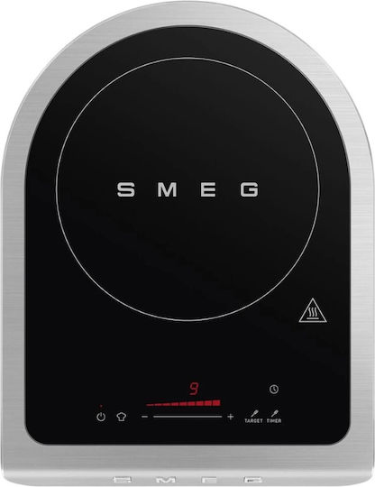 Smeg Печки за плот Индукция Единична Бял