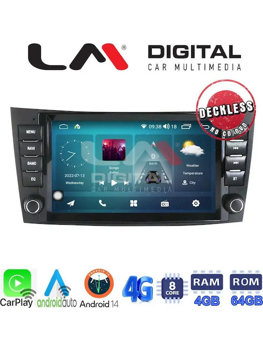 LM Digital Автомобилна Аудио Система (Блутут/USB/WiFi/GPS/Apple-Carplay/Android-Auto)