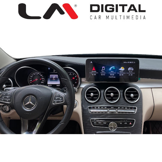 LM Digital Car Audio System for Mercedes-Benz C Class GLC 2017 Bluetooth USB Wi-Fi GPS Apple CarPlay Android Auto