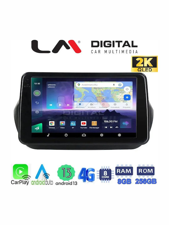 LM Digital Автомобилна Аудио Система (Блутут/USB/WiFi/GPS/Apple-Carplay/Android-Auto)