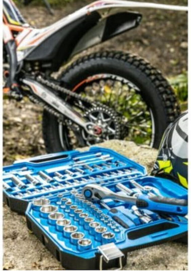 Högert Technik Καστάνια με Καρυδάκια 1\4" & 1\2" 95τμχ