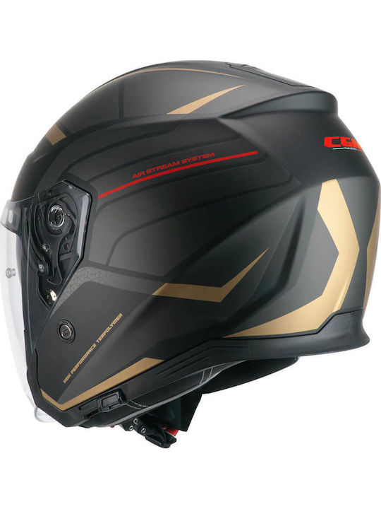 CGM 136S RNA Race Grey Red Motorcycle Helmet Jet ECE 22.06 1400gr with Sun Visor