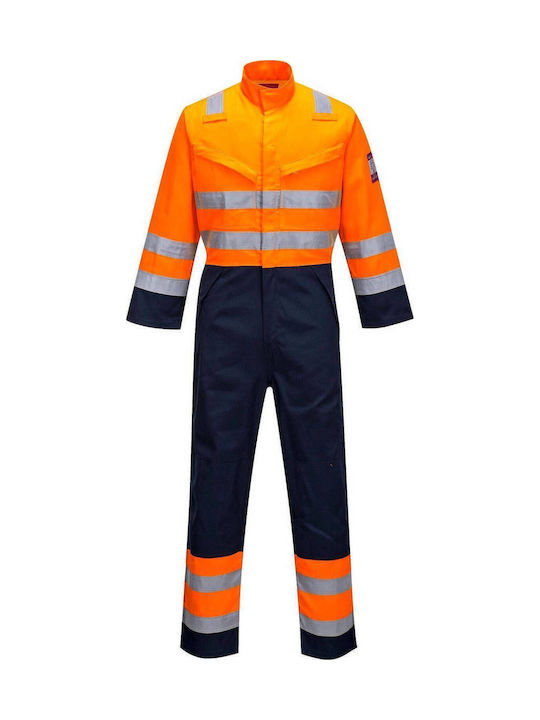 Portwest Salopetă De Lucru Corp Întreg Impermeabilă Portocalie