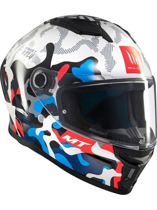 MT Stinger 2 Yozu A7 Gloss Motorcycle Helmet Full Face ECE 22.06 1450gr