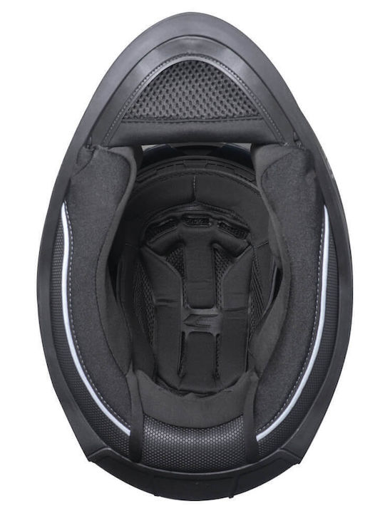 CGM Blast Maya 311M Black/Red Matt Motorcycle Helmet Full Face ECE 22.06 1550gr with Pinlock and Sunvisor