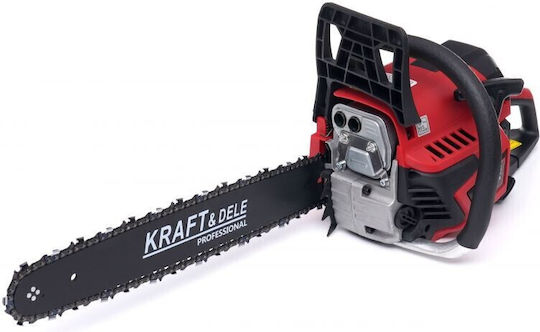 Kraft & Dele Fierăstrău pe benzină 8.5kg cu lamă 45cm și Easy Start