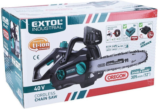 Extol Fierăstrău cu acumulator Brushless 40V 5.9kg cu lamă 30cm