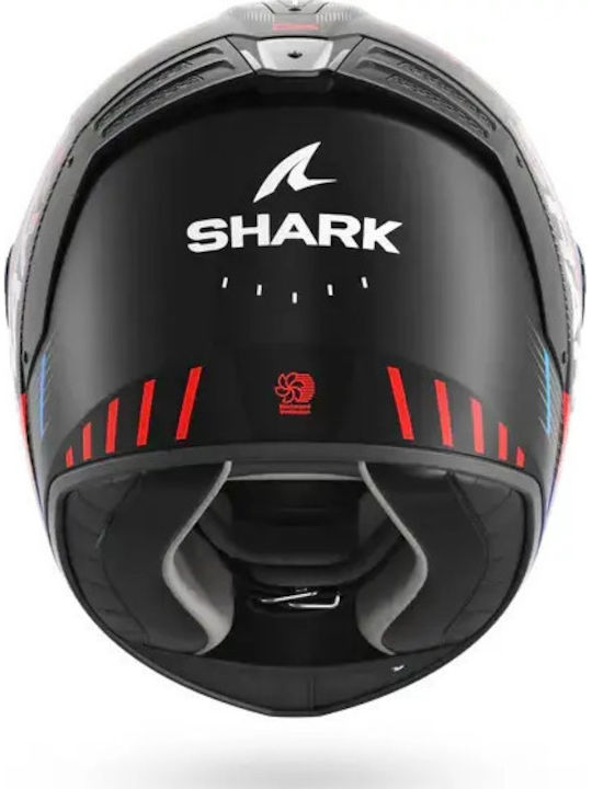Shark Spartan RS Speed Tech Black/Blue/Red Motorcycle Helmet Full Face ECE 22.06 1500gr with Pinlock and Sun Visor