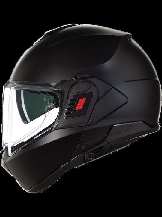 Nolan N120-1 Classico 302 Black Mat Κράνος Μηχανής Flip-Up ECE 22.06 με Sunvisor