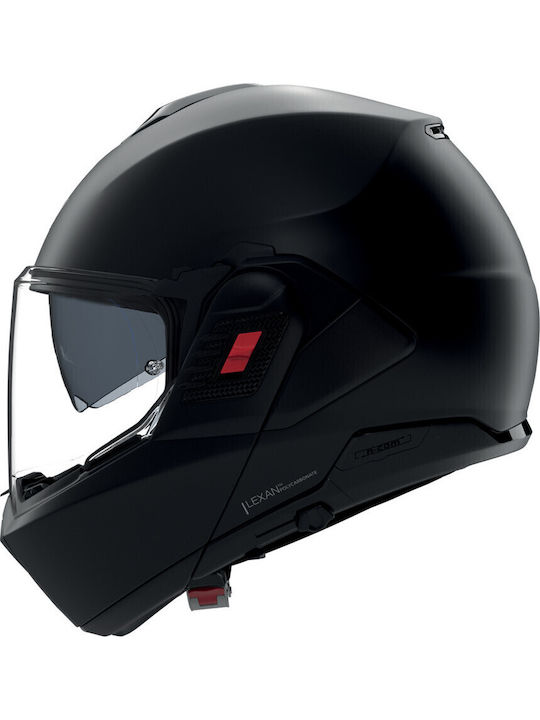 Nolan N120-1 Classico 302 Black Mat Κράνος Μηχανής Flip-Up ECE 22.06 με Sunvisor