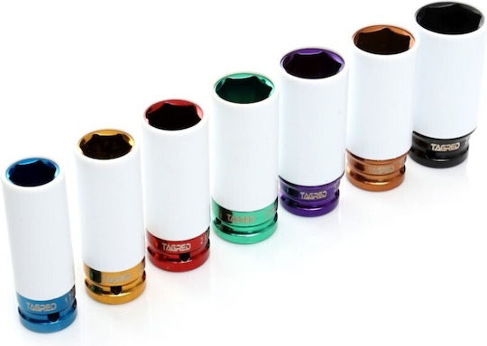 Tagred Căpăcel Pneumatic - Pneumatic cu Patrat de Prindere 1/2" Diametru 1/2" / 17 / 19 / 21 / 22 / 23 / 24 / 27 1buc