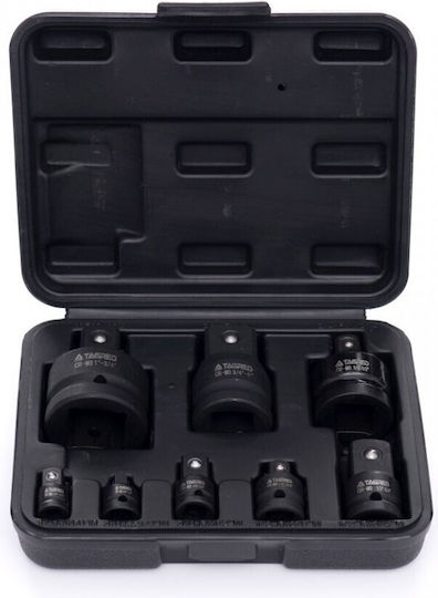Tagred Căpăcei Pneumatic - Pneumatic cu Patrat de Prindere 1/2", 1/4", 1", 3/8", 3/4" Set 8buc