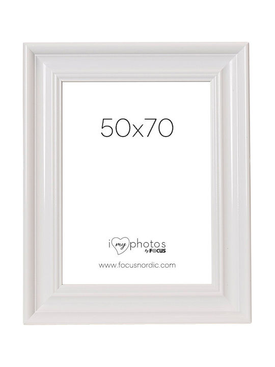 Focus Focus Charleston Frame White 50x70