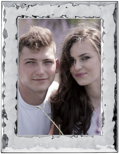 Prince Silvero Wooden Photo Frame with Silver Frame 15x20
