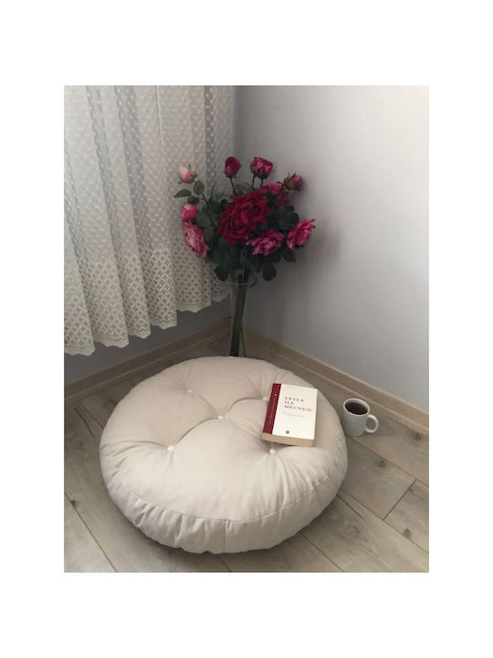 SteweHome Μαξιλάρα Δαπέδου Χακί 60x60εκ.