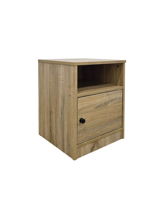 Nachttisch Lenea Holz Beiges 40x40x50cm