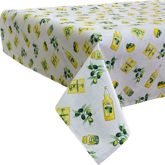 Linea Home Eλιά Față de masă Galben 140x180cm