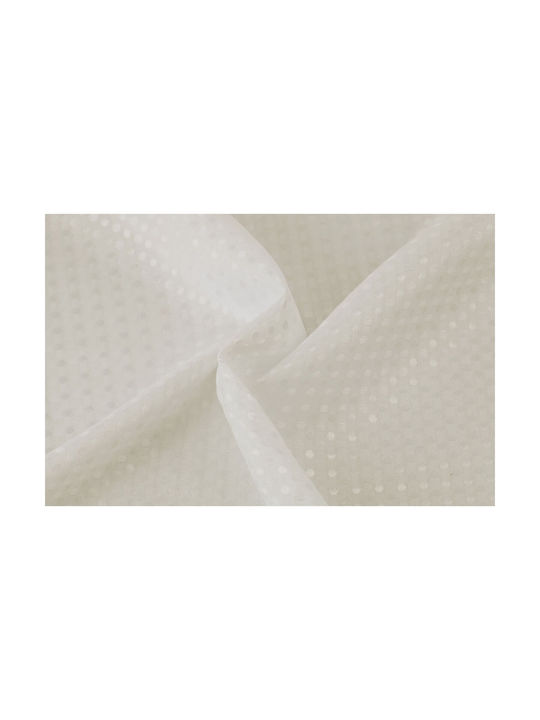 TnS Shower Curtain Fabric 180x180cm Beige