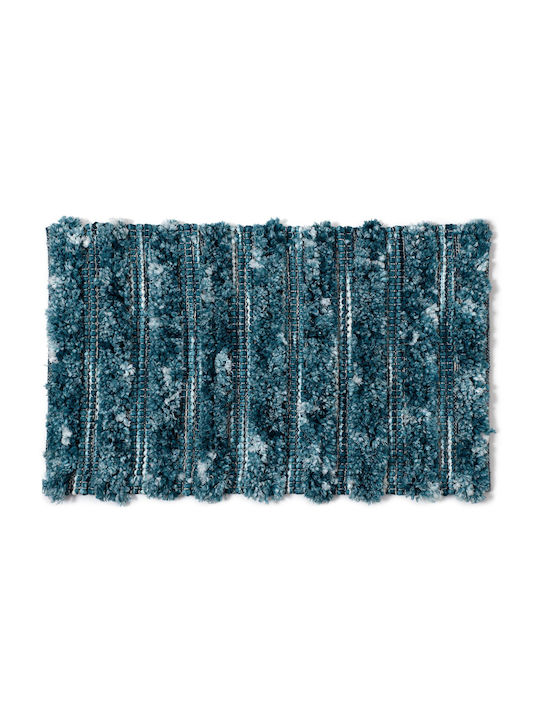 Silk Fashion Бански килим Правоъгълена Petrol 55x90бр