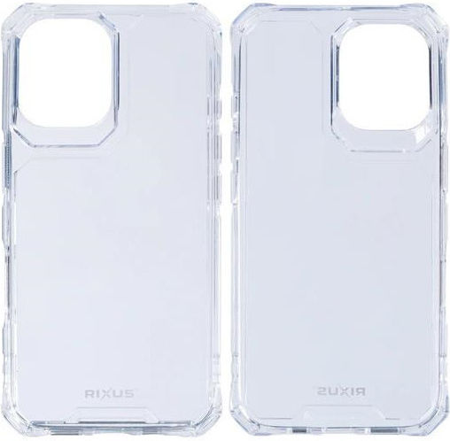 Rixus Back Cover Transparent (iPhone 16 Plus)