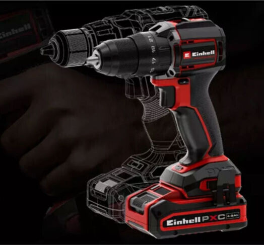 Einhell Pro TP-CD 18/70-C Li-i BL Cordless Percussive Drill Driver Solo Brushless 18V