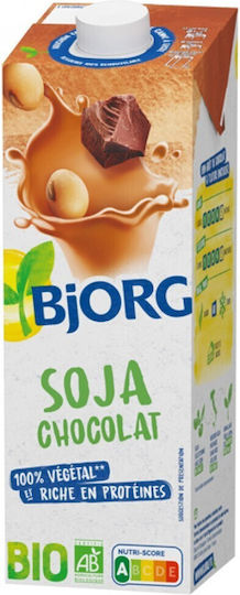 Bjorg Organic Soy Drink With Chocolate Enriched With Calcium 1000ml