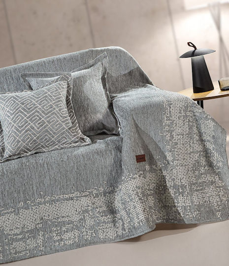 Guy Laroche Perth Armchair Throw Chenille 180x150cm Anthracite
