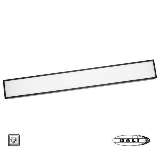 Adeleq LED Linear Wall Light 18W Warm White with Adjustable Intensity L60xH5.6cm