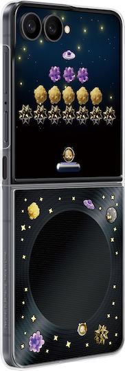 Samsung Flipsuit Magnet Задна Корица Силикон Черен Galaxy Z Flip8