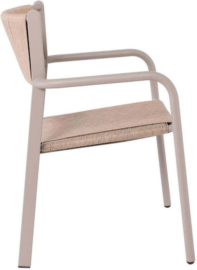 Garten- und Outdoor-Möbelsets Speisesaal Denver 9 Stück Beige E6760,1S