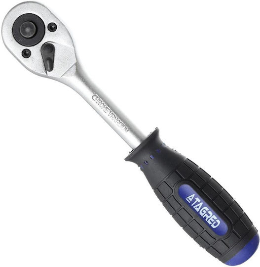 Tagred Ratschen 24 Zähne mit Vierkant 3/8" / 1/2" Länge 21cm.