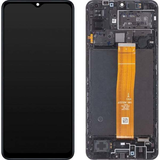 Samsung Galaxy M12 Lcd+frame Black Original
