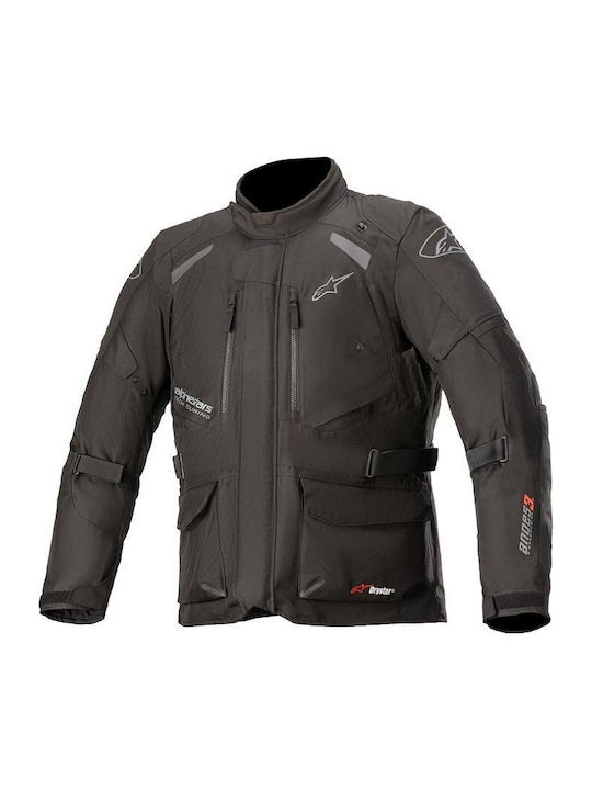 Alpinestars Stella Andes V3 Winter Women's Motorcycle Jacket Waterproof Black/Dark Grey