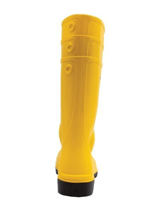 Dunlop Work Wellies Yellow