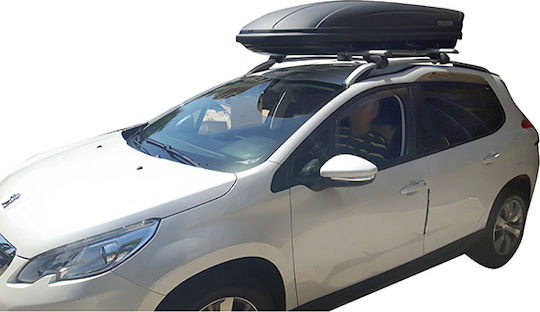 Menabo Roof Bars Aluminum 120cm. (with Roof Rack Legs) Silver