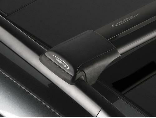 Yakima Aluminum Universal Car Roof Bars for Vehicles with Factory Bars Set with Roof Rack Legs and Lock Black