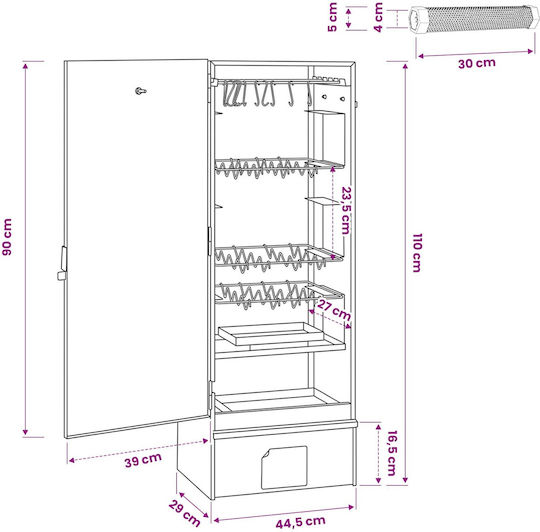 vidaXL Smoker