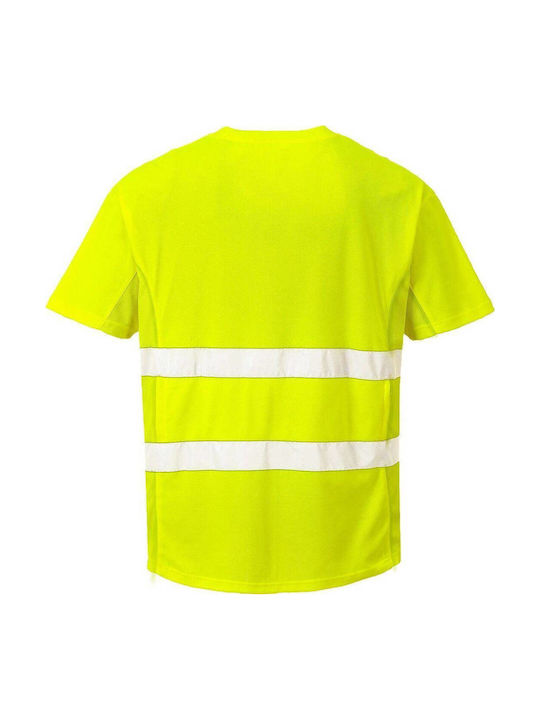 Μπλούζα T-shirt Εργασίας Ανακλαστική Portwest C394YER