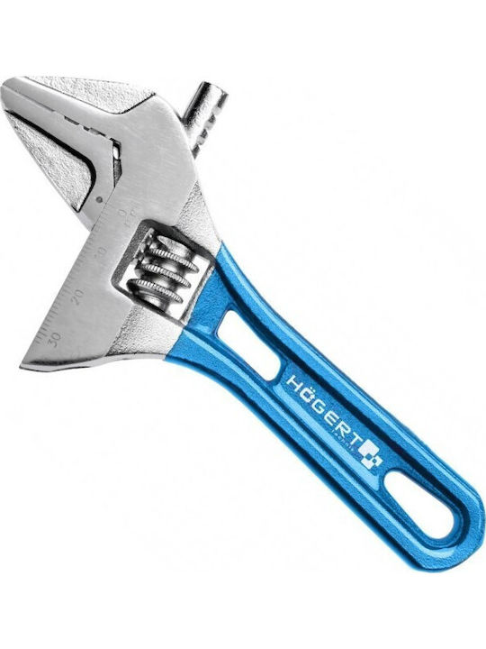 Högert French Wrench with Adjustable Opening 32mm 140mm