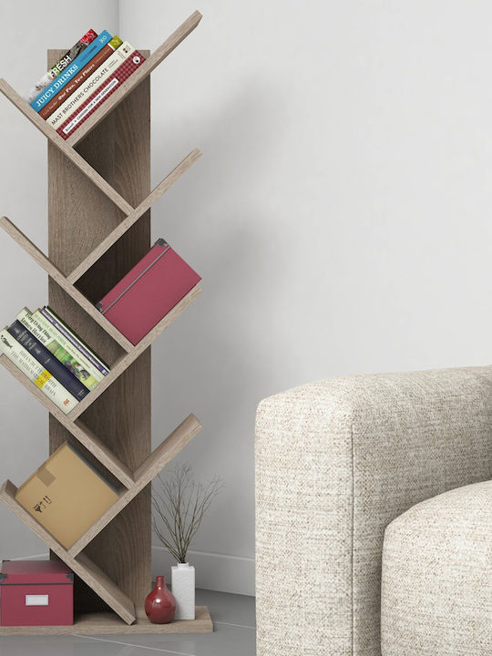 Liana Bookcase Beige 46x22x128.5cm